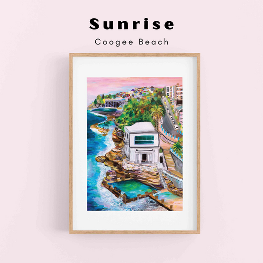 Coogee Beach Sunrise/Sunset Print