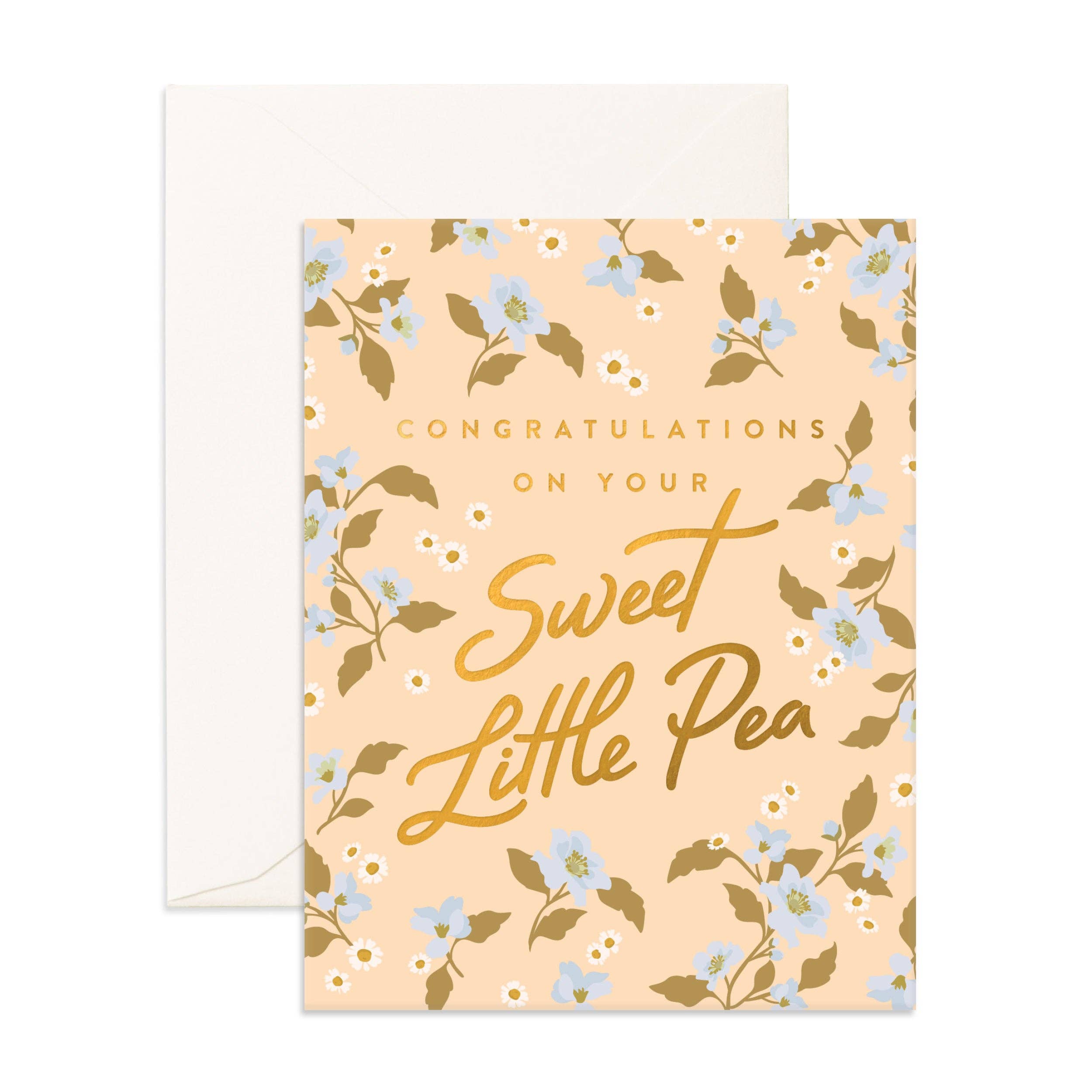 Sweet Pea - Greeting Card – Blondie & Blu